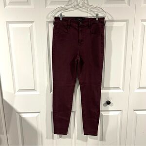 Liverpool Oxblood the Skinny Jeans Size 8